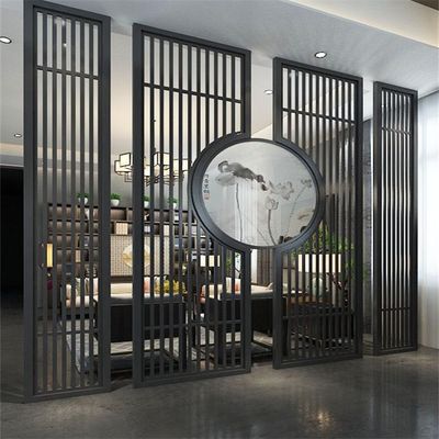 品質  Chemical Living Room Screen Interior Partition Wall Living Room Divider Stainless Steel Screens For Luxury Villa Decoration 工場