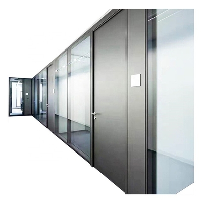 EUROPEAN Cheap Single Glazing Glass Partition Walls For Office Room