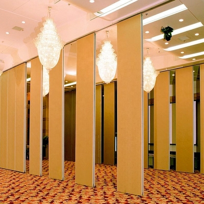 Traditional Acoustic Folding Sliding Acustic Partitions Sliding Parking Partition For Hotel